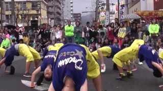 2013伊勢原道灌まつり　路上でのダンス　super kids crew by choreographer sumika