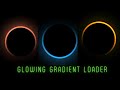 Glowing Loader Ring Animation Effects CSS Tutorial