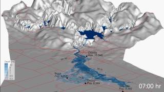 Oroville Dam Emergency Spillway Failure (hypothetical scenario)