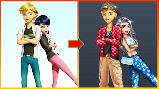 Miraculous: Ladybug And Cat Noir Glow Up Into Rich Kid - Miraculous Transformation
