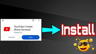 How to Install Youtube CREATE App | Youtube Create early access app kaise install kare