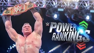 Did Brock Lesnar conquer WWE's Power Rankings?: April 20, 2017