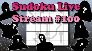 Sudoku Live Stream #100 10 HOUR EXTRAVAGANZA!!!