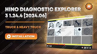 How To Install HINO DIAGNOSTIC EXPLORER 3 1.24.4 [2024.06]