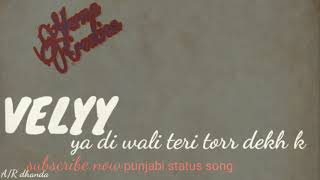 Jatta ve /Punjabi WhatsApp status song/
