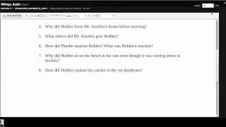 Assignment Profile