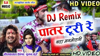 Dj Remix | नीलकमल वैष्णव \u0026 सुमन कुर्रे | पातर टूरी रे बडा मनमोहनी | Cg Song | S.a Music Dulhibandh