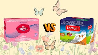 Promil vs. Lactum (Milk For 1-3 Years Old)