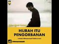 Hijrah Itu Pengorbanan