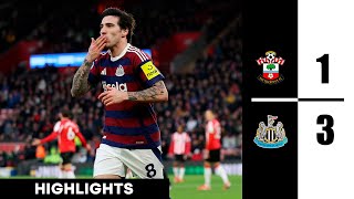 Sandro Tonali Goal | Southampton vs Newcastle 1-3 Highlights | Premier League 2024/25