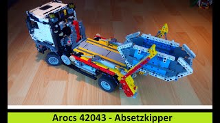 Vorstellung Absetz-Container für Arocs 42043 Hooklift