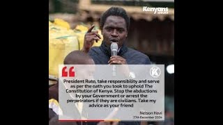 YOU ARE ACOUNTABLE FOR THE RESPONSIBILITIES WE GAVE YOU AS KENYANS