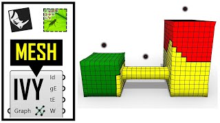 Grasshopper Ivy (Mesh Segmentation)