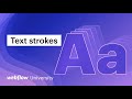 Introducing CSS text-stroke for decorating typography — Webflow tutorial
