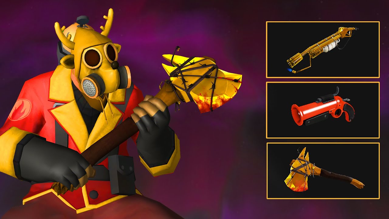 My Best Tf2 Pyro Loadouts Youtube