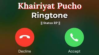 khauriyat pucho Song ringtone chhichhore movie song  ll whatsapp.status ll 2.1million