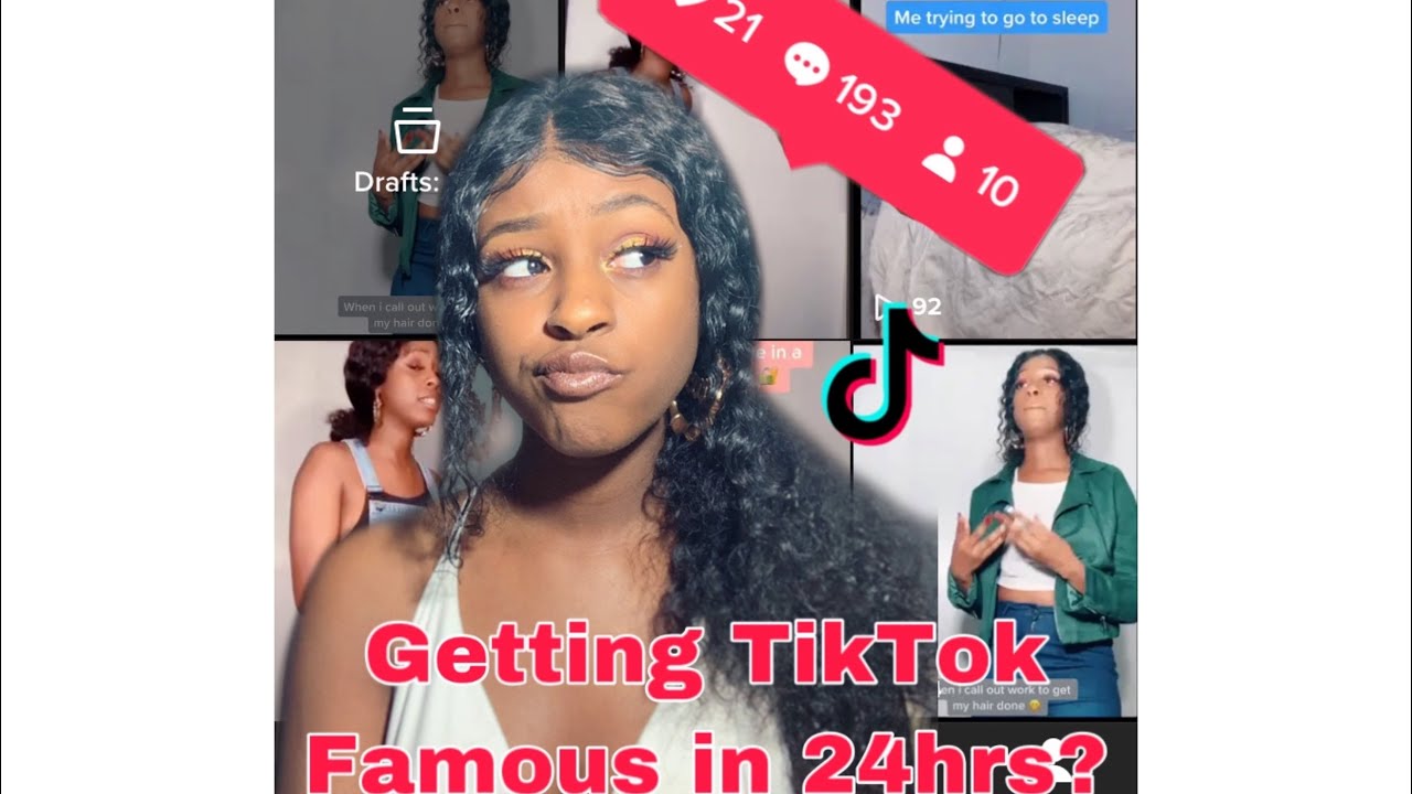 Trying To Become Tik Tok Famous In 24 Hours... - YouTube