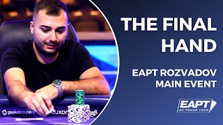 The final hand of EAPT Rozvadov Main Event