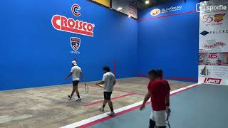 Roges y Cruz vs Vázquez y Gómez, JUEGO5 Torneo Internacional Puerto Rico Open 2022  Frontón Cubano