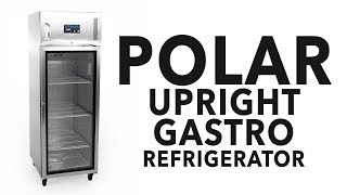 Polar Upright Gastro Display Fridge 600Ltr (CW197)