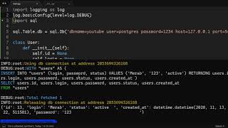 The Easiest Python PostgreSQL ORM and coding high