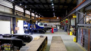 Inside American Factory: Tadano crawler cranes production plant