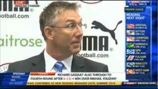 Nigel Adkins appointed Reading manager - Press Conference