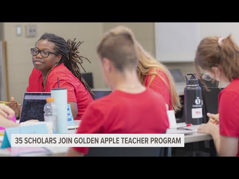 35 Scholars Join Mi Golden Apple Teacher Program Youtube