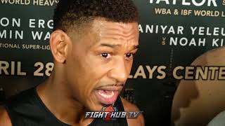 DANIEL JACOBS "W/SHORT NOTICE, ITS TOO RISKY" FOR GOLOVKIN TO REMATCH ME!