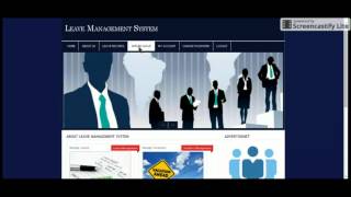 Leave Management System Advance | PHP and MySQL Project Source Code | PHP MySQL CRUD Project