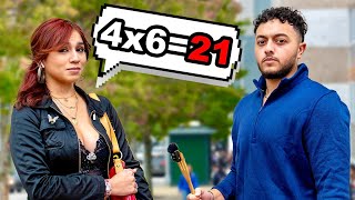 DUMB College Students CANNOT Answer BASIC Questions!