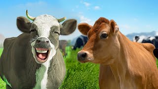 FUNNY COW DANCE 9 │ Cow Song & Cow Videos 2024