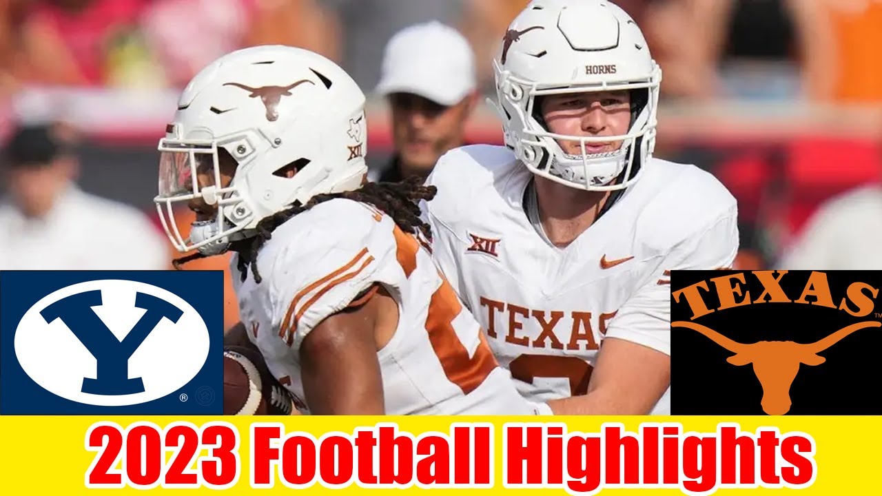 BYU Vs Texas 7 FULL GAME HIGHLIGHTS HD | NCAAF Week 9 | College ...