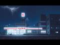 Rainy Circle K Night 🌧️ Relaxing Lofi Jazzhop for Calm Nights, Study & Sleep | Rainleaf Lofi