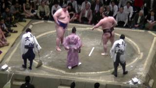 大相撲.2016.5.13.Sumo Natsu Basho/day 6/日馬富士(harumafuji)-嘉風(yoshikaze)