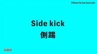 訓練5. Side kick (側踢)