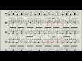 Dancing queen - ABBA Drums score