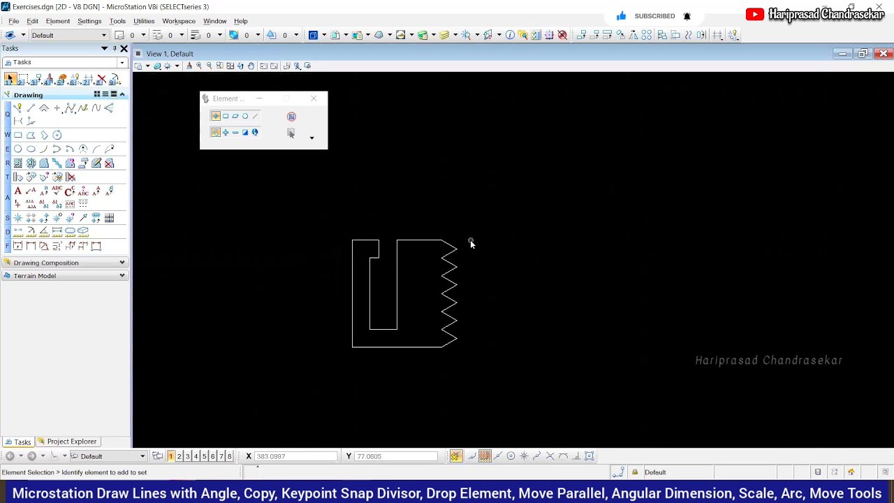 Microstation Essential Tutorial For Beginners Youtube