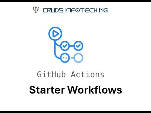 GitHub Actions Starter Workflow - YouTube