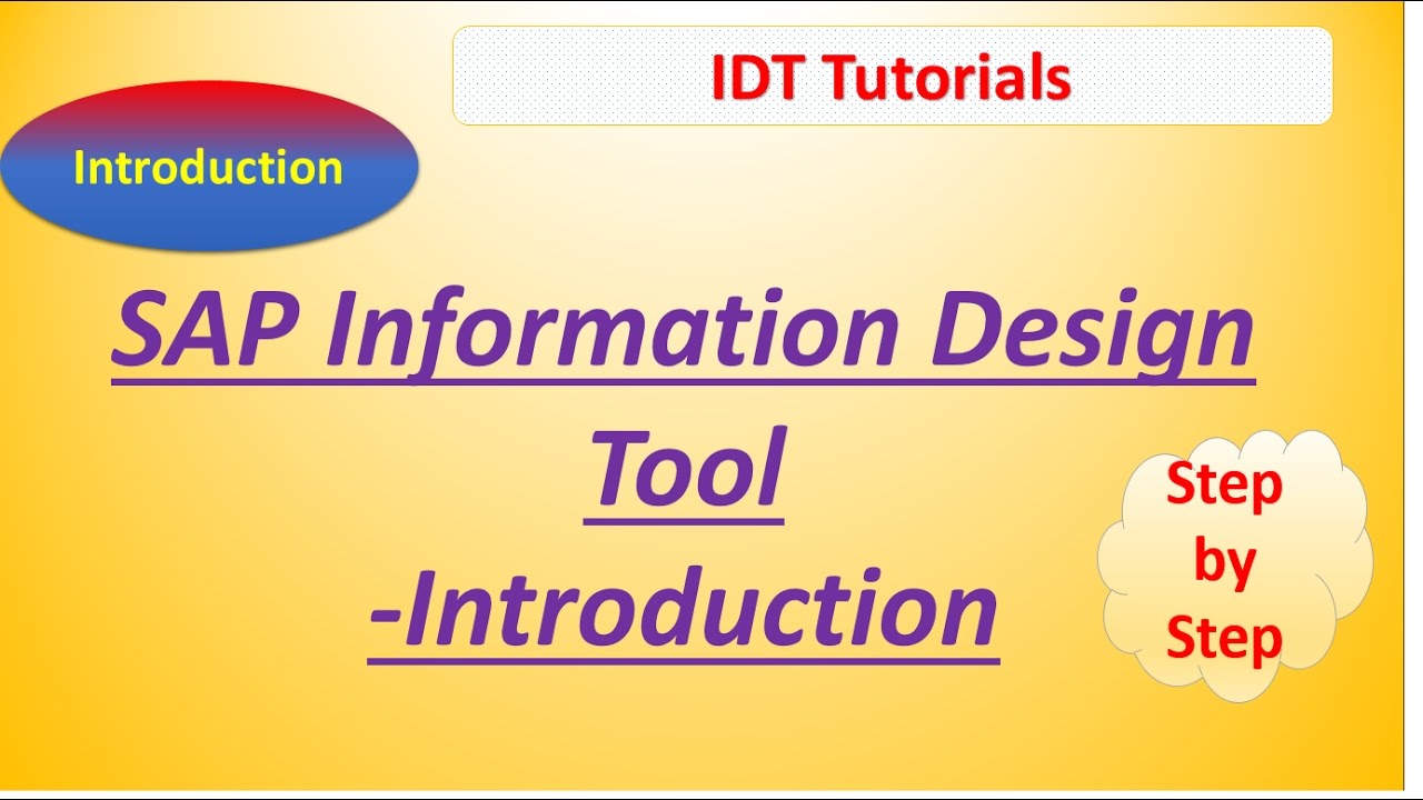 Sap Business Objects Information Design Tool Tutorial - Pooroom