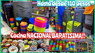 Mega Tienda NACIONAL con ARTICULOS DE COCINA | Los más BARATOS de la Merced 😱 Platos. Plásticos...