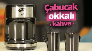 ÇABUCAK OKKALI KAHVE 😍 (Goldmaster Kahve Makinesi inceleme)