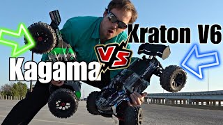 Team Corally Kagama VS Arrma Kraton V6!!!