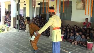 Nukad natak in secrly school b.m.y.