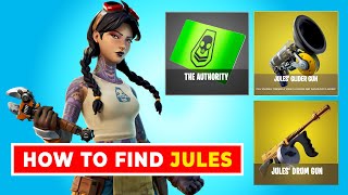 How to find JULES Boss and Mythic Weapon (Jules' Drum Gun & Glider Gun)