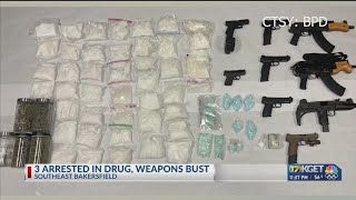3 arrested after police find fentanyl, 40 pounds of meth at Price St home