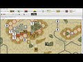 panzerblitz situation 1 turn 4 attack coming from east edge poor sound first 5 min