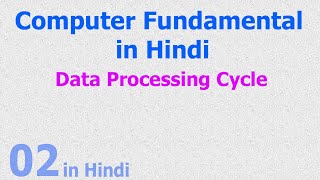02 - Computer Fundamental - Data Processing Cycle