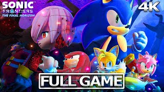 SONIC FRONTIERS: FINAL HORIZON  Full Gameplay Walkthrough / No Commentary 【FULL GAME】4K Ultra HD
