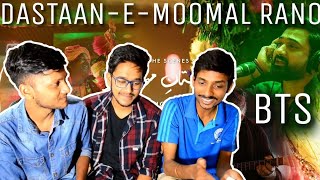 Indian Reacts :- BTS | DASTAAN-E-MOOMAL RANO | The Sketches